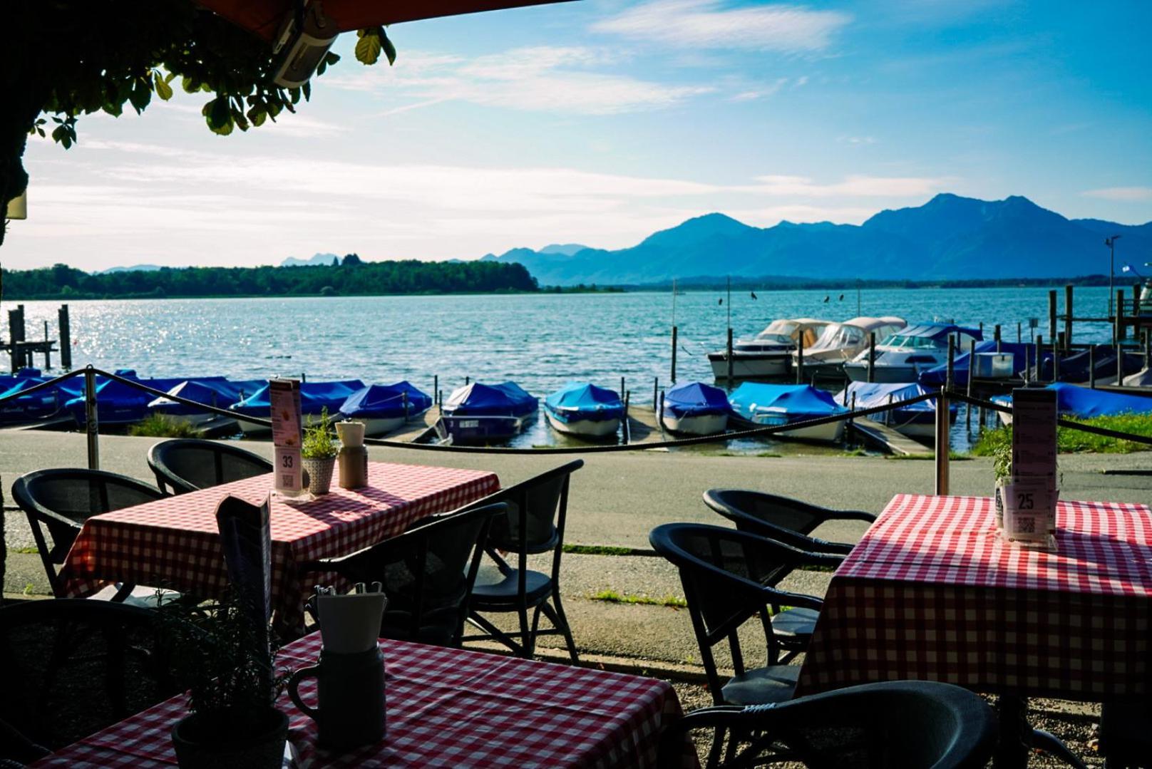 Schlossblick Chiemsee Prien am Chiemsee